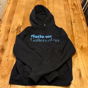 Black National Gallery of Art Hoodie